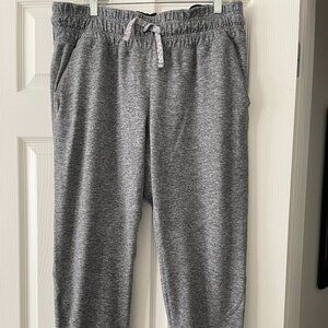 March Madness!! Gray Jogger Pants REI Large Petite